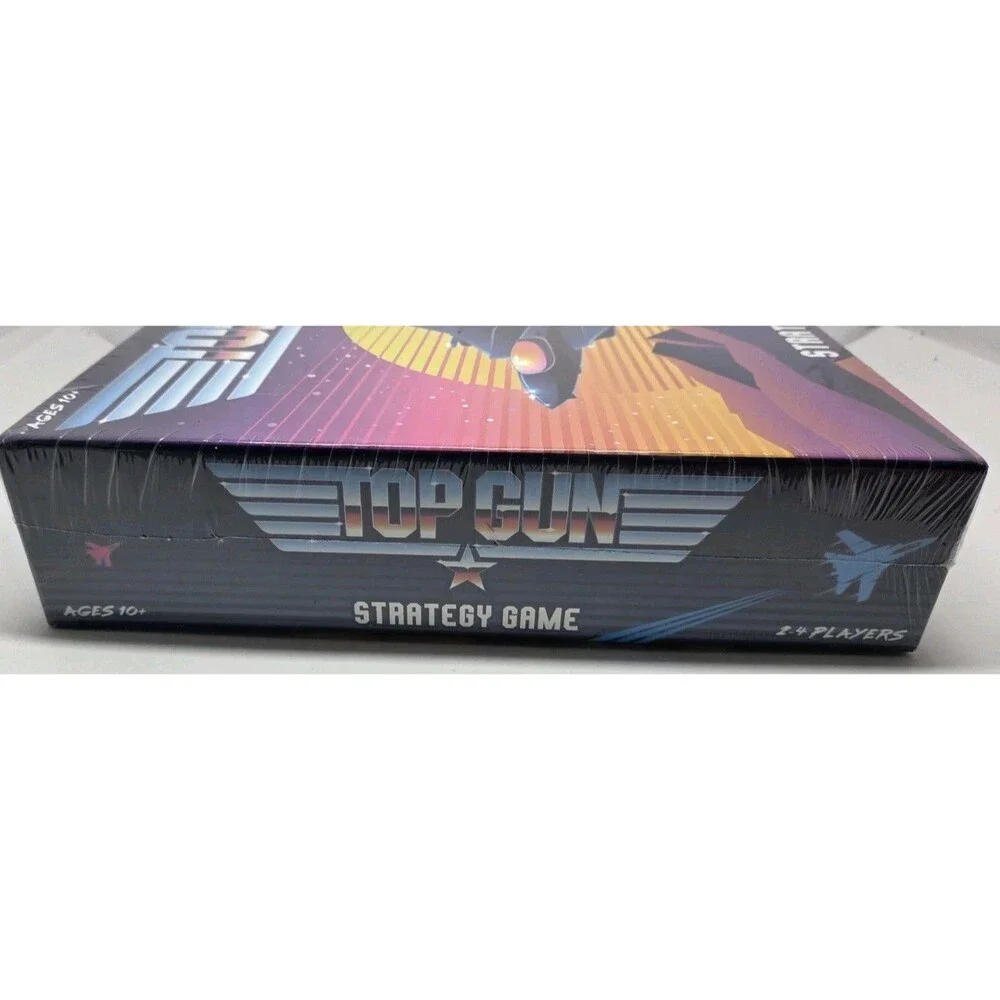 Top Gun Strategy Game Board Game Factory Sealed New Retro 1980s Movie NIB